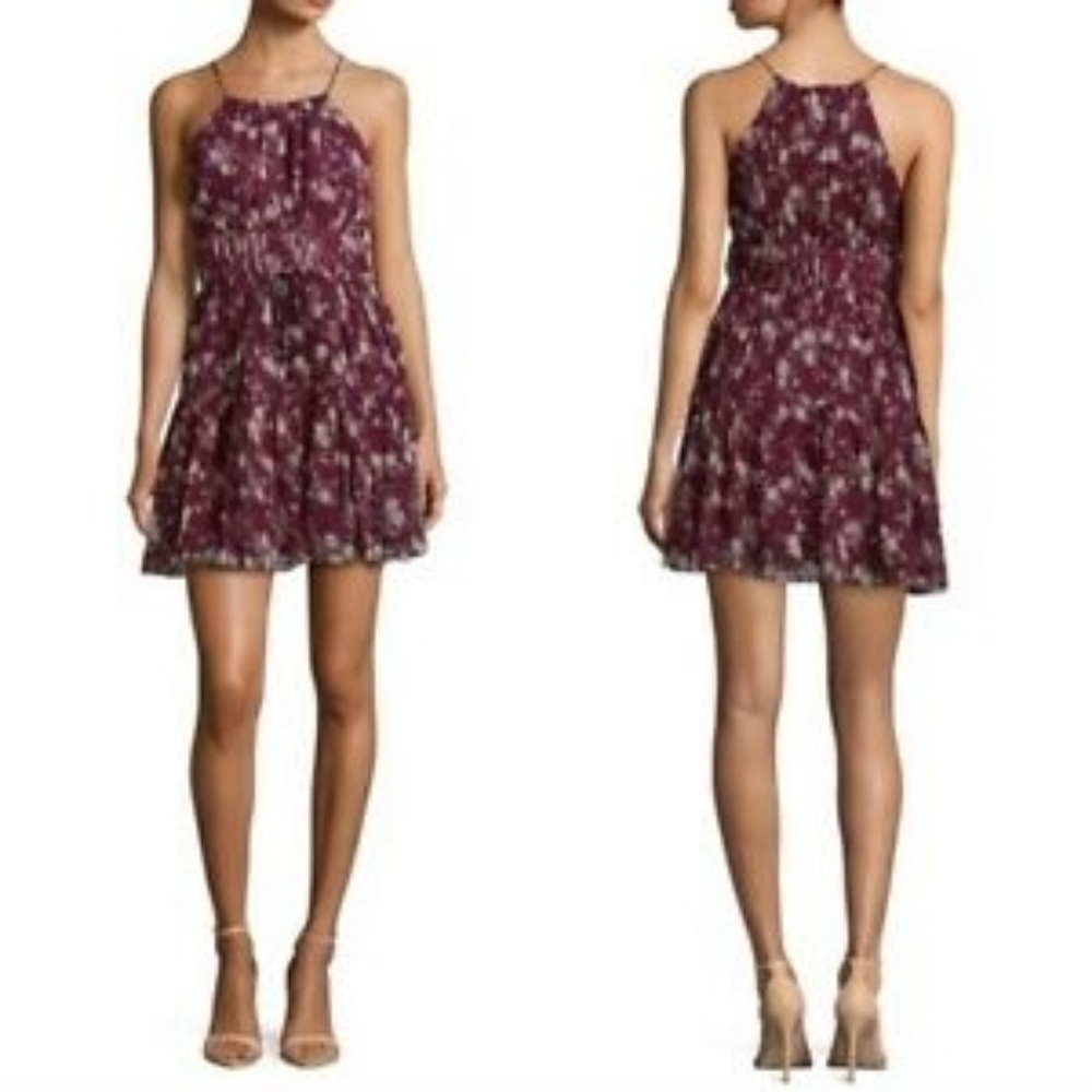 Cinq à Sept Meadowland Floral Lotus Dress